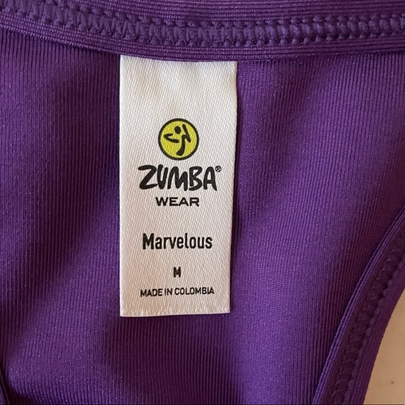 Rare Zumba Sports Bra - Medium Leggings - Small Tank - XS/S Set Hood Mesh - Picture 11 of 16